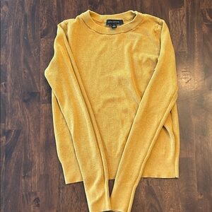 Ann Taylor Golden Yellow Knit Sweater